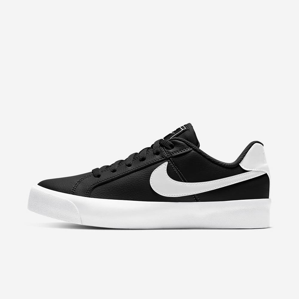 Sneakers Nike Court Royale AC Noir 8592-410 Black/White Femme | DCQ-43801846